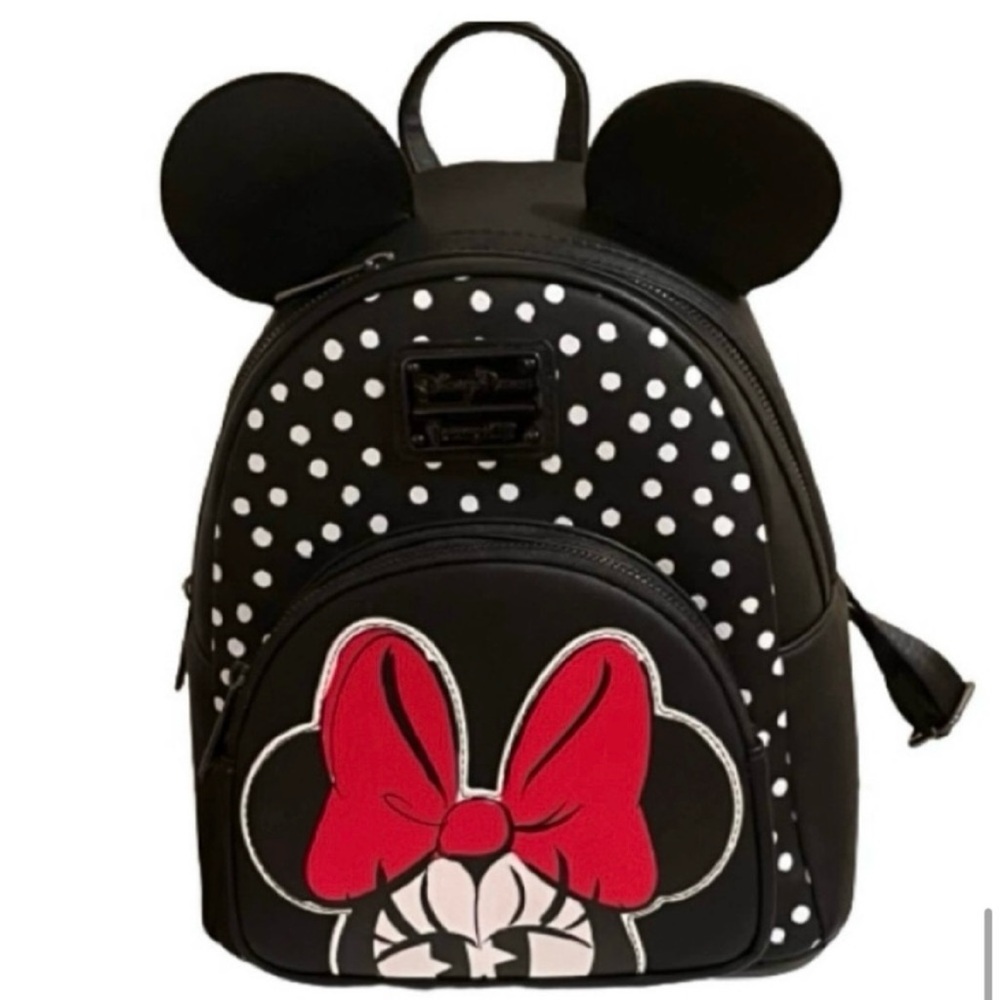 ♥️HOST PICK♥️- NWT-Loungefly Disney Parks Minnie Mouse Polka Dot Backpack. - Picture 9 of 10
